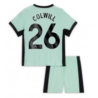 Dres Chelsea Levi Colwill #26 Tretina pre deti 2023-24 Krátky Rukáv (+ trenírky)